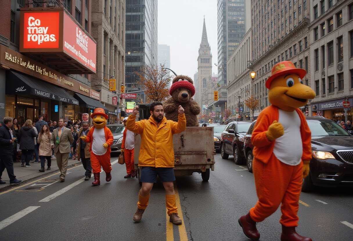 Levi’s Gets In on Macy’s Centennial Thanksgiving Parade