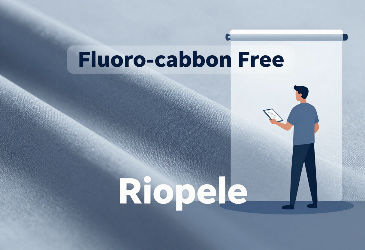 Fluorocarbon-free fabric finish from Riopele