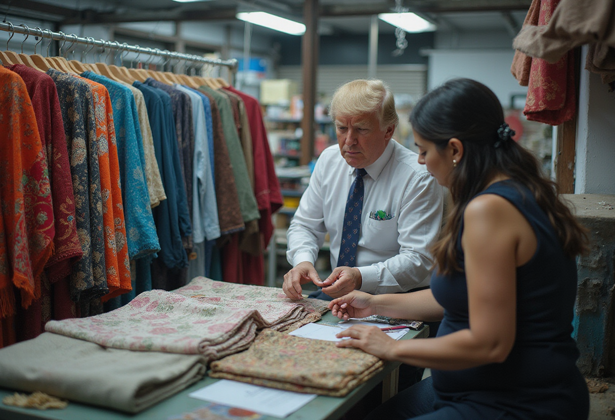Indian textile exporters divided over Trump’s latest tariff move; industry seeks faster trade pact, policy - The Economi