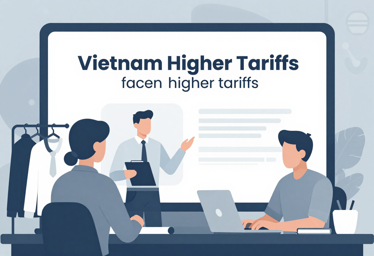 Top apparel exporter Vietnam faces higher US tariffs than peers - us.fashionnetwork.com
