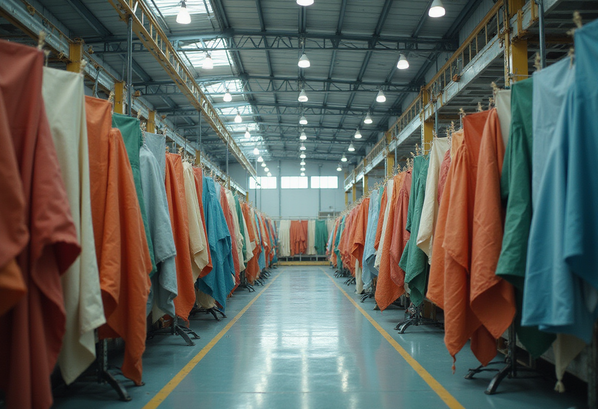 India's industrial output flags gap between textiles, apparel manufacturing - Business Standard